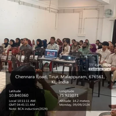 DEPARTMENT OF MATHEMATICS INDUCTION CEREMONEY (2024-2025)